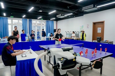 科技賦能全民健身，智慧賽事點(diǎn)亮社區(qū)——上海市智能乒乓球賽真新站活力開(kāi)賽